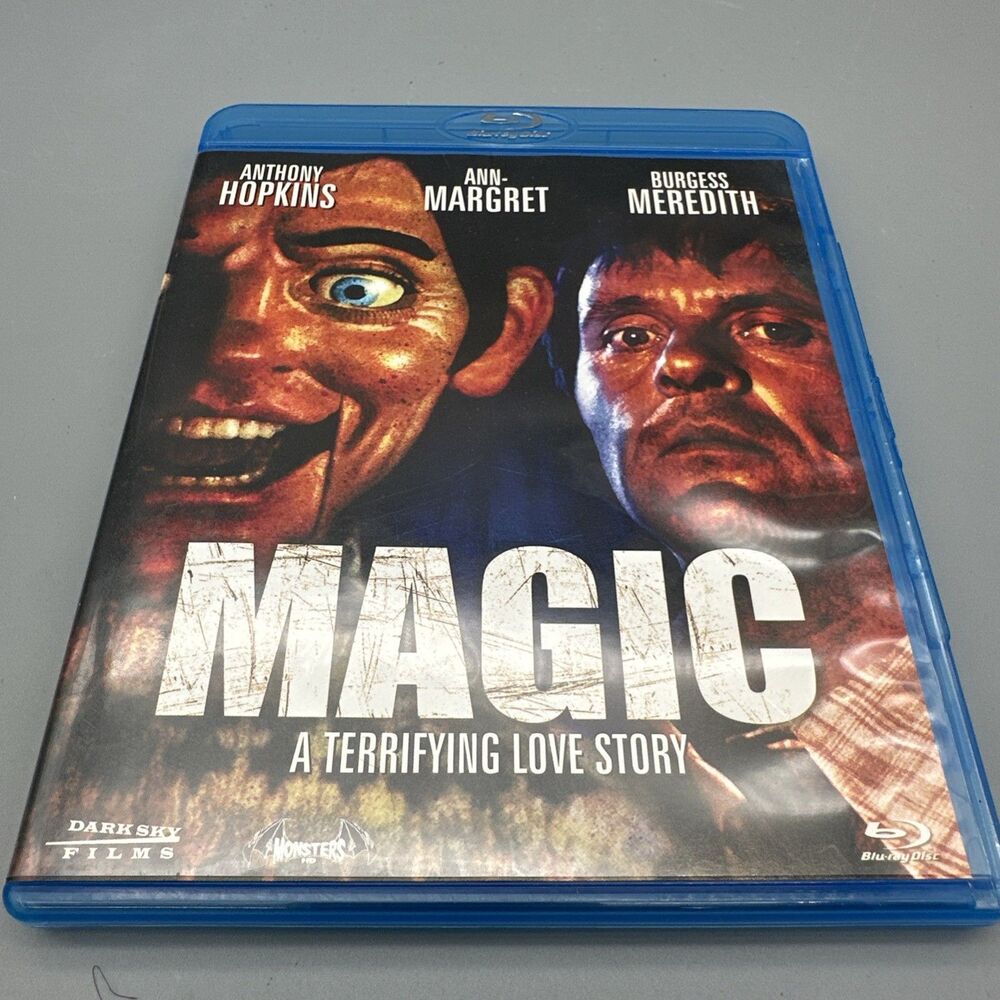 Magic (Blu-ray, 1978) ANTHONY HOPKINS. CULT CLASSIC Rare OOP